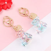 Crystal Teddy Bear Keyring